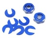 Image 1 for JConcepts RC8B3/RC8T3 Suspension Arm Cap & Camber Shim Set (Blue)