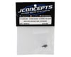 Image 2 for JConcepts 3x6mm Finnisher Titanium Motor Screws (Black) (2)