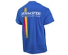 Image 2 for JConcepts Blue Racing Stripes T-Shirt