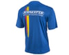 Image 2 for JConcepts Blue Racing Stripes Moisture Wicking T-Shirt