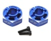 Image 1 for JConcepts B6/B6D 7.0mm Aluminum Lightweight Clamping Wheel Hex (2) (Blue)