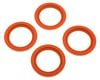 Image 1 for JConcepts Tribute Monster Truck Wheel Mock Beadlock Rings (Orange) (4)