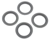Image 1 for JConcepts Tribute Monster Truck Wheel Mock Beadlock Rings (Silver) (4)