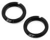Image 1 for JConcepts Team Associated Fin Aluminum 13mm Shock Collars (Black) (2)
