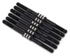 Image 1 for JConcepts B6/B6D Fin Titanium Turnbuckle Set (Black) (6)
