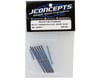 Image 2 for JConcepts Team Associated RC10T Fin Titanium Turnbuckles (Blue) (8)