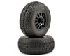 Image 1 for JConcepts Goose Bumps Pre-Mounted SC Tires (Rulux) (2) (Slash Rear)