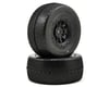 Image 1 for JConcepts Pressure Points Pre-Mounted SC Tires (Hazard) +3mm Wheel (2)