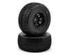 Image 1 for JConcepts 3D's Pre-Mounted SC Tires (Hazard) (2) (Slash Front)