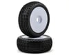Image 1 for JConcepts Metrix Pre-Mounted 1/8th Buggy Tires (2) (White)