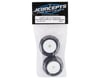 Image 2 for JConcepts Mini-T 2.0 Carvers Pre-Mounted Front Tires (White) (2) (Green)