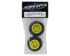 Image 2 for JConcepts Mini-T 2.0 Carvers Pre-Mounted Front Tires (Yellow) (2) (Green)