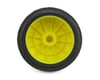 Image 2 for JConcepts Detox Pre-Mounted 1/8th Buggy Tires (2) (Yellow)
