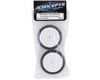Image 3 for JConcepts Swaggers 2.2" Pre-Mounted 2WD Front Buggy Carpet Tires (White) (2) (Pink)