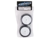 Image 3 for JConcepts Pin Swag 2.2" Pre-Mounted Rear Buggy Carpet Tires (White) (2) (Pink)