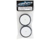 Image 3 for JConcepts Pin Swag Slim 2.2" Pre-Mounted 2WD Front Buggy Carpet Tires (White) (Pink)