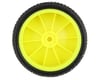 Image 2 for JConcepts Pin Swag Slim 2.2" Pre-Mounted 2WD Front Buggy Carpet Tires (Yellow) (Pink)