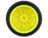 Image 2 for JConcepts Pin Swag 2.2" Pre-Mounted 4WD Front Buggy Carpet Tires (Yellow) (2) (Pink)