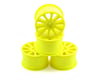 Image 1 for JConcepts Rulux 1/10th Rear Wheel (4) (Yellow)