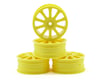 Image 1 for JConcepts Rulux B44 Front Wheel (4) (Yellow)