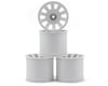 Image 1 for JConcepts Rulux RC10T4 Rear Wheels Standard Axles (White) (4)