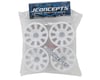 Image 2 for JConcepts Rulux RC10T4 Rear Wheels Standard Axles (White) (4)