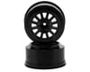 Image 1 for JConcepts 12mm Hex Rulux Short Course Wheels (Black) (2) (Slash/Blitz)