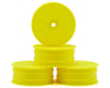 Image 1 for JConcepts 12mm Hex Mono 2.2 Hex Front Wheels (4) (TLR 22 5.0) (Yellow)
