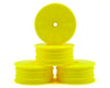 Image 1 for JConcepts 12mm Hex Mono 2.2 4WD Front Buggy Wheels (4) (22-4) (Yellow)