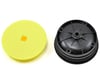 Image 2 for JConcepts 9.5mm Hex Inverse 2.2 4WD Front Wheels (4) (B44.2) (Yellow)