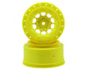 Image 1 for JConcepts 12mm Hex Hazard Short Course Wheels w/3mm Offset (Yellow) (2) (SC5M)