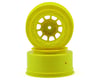 Image 1 for JConcepts 12mm Hex Hazard Short Course Wheels (Yellow) (2) (Slash Front)