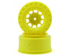 Image 1 for JConcepts 12mm Hex Hazard Short Course Wheels (Yellow) (2) (Slash)
