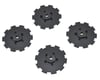 Image 1 for JConcepts Hazard Wheel Dish (Black) (4) (TEN-SCTE)