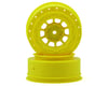 Image 1 for JConcepts 12mm Hex Hazard Front Wheel w/3mm Offset (Yellow) (2) (SC10B)