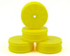 Image 1 for JConcepts 10mm Hex Bullet 60mm Front Wheels (4) (22/22 2.0)(Yellow)