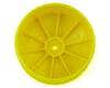 Image 2 for JConcepts Bullet 60mm 4WD Front Buggy Wheels (4) (ZX6/XB4/B-MAX4) (Yellow)