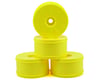 Image 1 for JConcepts Bullet 4.0" Standard Offset 1/8 Truck Wheels (4) (Yellow)
