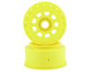 Image 1 for JConcepts 9-Shot Short Course Dirt Oval Wheels (2) (Yellow)