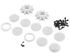 Image 3 for JConcepts Aggressor 2.6x3.8" Monster Truck Wheel (White) (2) w/17mm Hex