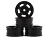 Image 1 for JConcepts Axial SCX24 Glide 1.0" 1/24 Crawler Wheels (Black) (4)