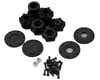 Image 3 for JConcepts Tribute 73's Monster Truck wheel w/Adaptors (Black) (2) (3.2x3.6")