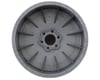 Image 2 for JConcepts Tribute 73's Monster Truck wheel w/Adaptors (Grey) (2) (3.2x3.6")