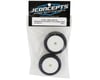 Image 3 for JConcepts Mini-B Ellipse Pre-Mounted Front Tires (White) (2) (Green)