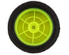 Image 2 for JConcepts Mini-B Ellipse Pre-Mounted Front Tires (Yellow) (2) (Green)