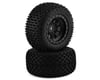 Image 1 for JConcepts Choppers Pre-Mounted Monster Truck Tires w/Hazard Wheel (Black) (2) (Platinum)