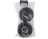 Image 5 for JConcepts G-Locs Pre-Mounted Monster Truck Tires w/Hazard Wheel (Black) (2) (Platinum)