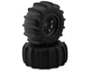 Image 1 for JConcepts Animals Pre-Mounted Monster Truck Tires w/Hazard Wheel (Black) (Platinum)