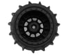 Image 2 for JConcepts Animals Pre-Mounted Monster Truck Tires w/Hazard Wheel (Black) (Platinum)