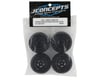 Image 4 for JConcepts SCX24 1.0" Tusk Pre-Mounted Tires w/Glide 5 Wheels (4) (Black) (Green)